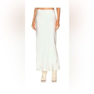 Bardot Cream Maxi Skirt